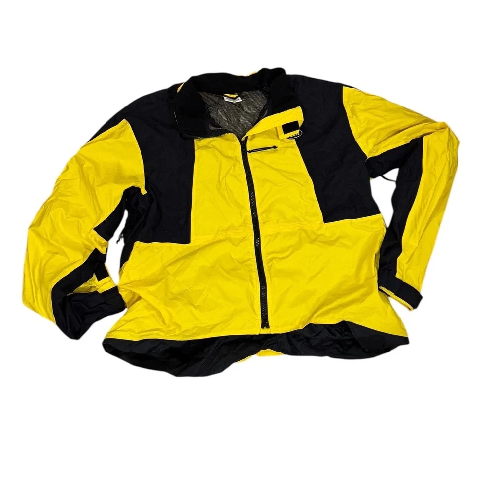 REI Water Resistant Yellow Lightweight Windbreaker Outdoor‎ Jacket Hong Kong  XL